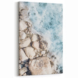 Ocean Waves & Pebbles - Summer Wall Art for Coastal Décor