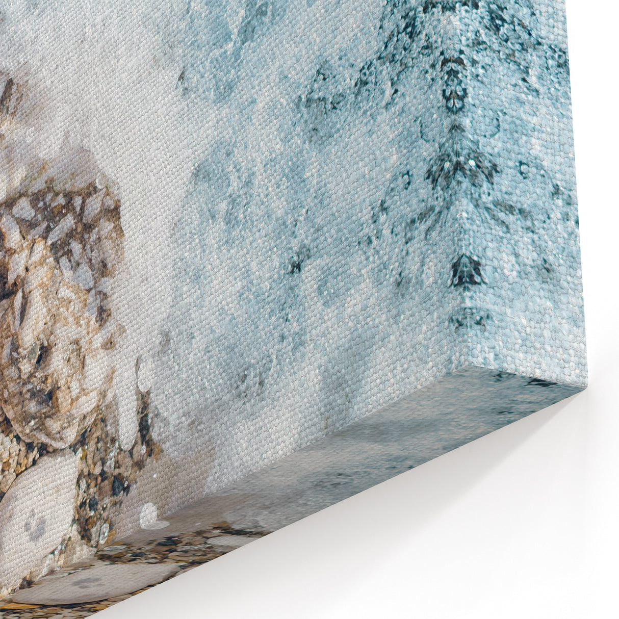 Ocean Waves & Pebbles - Summer Wall Art for Coastal Décor