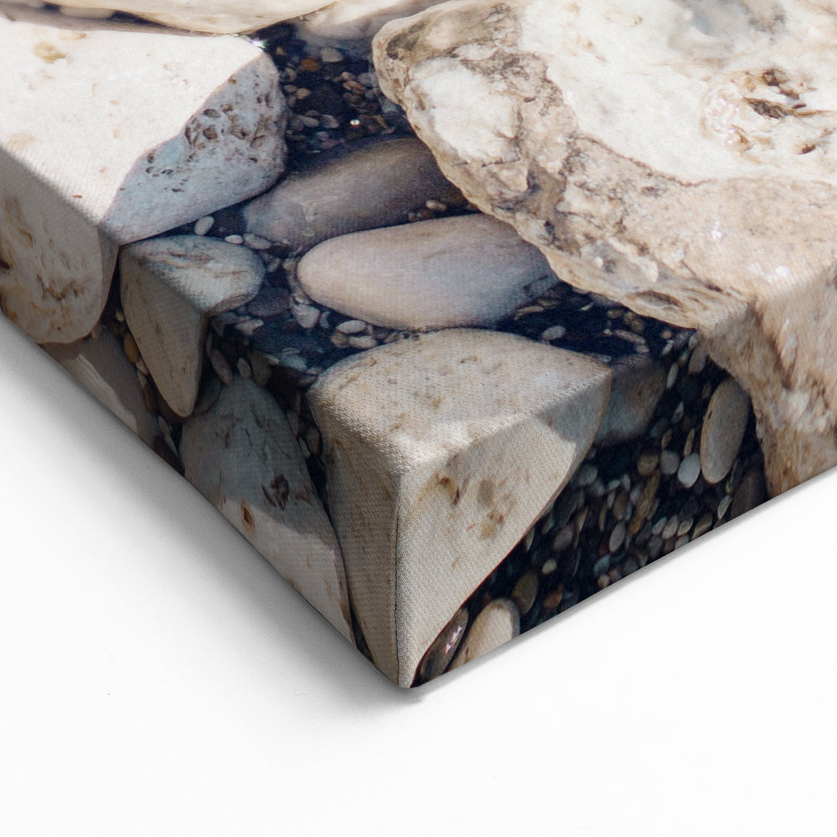 Ocean Waves & Pebbles - Summer Wall Art for Coastal Décor