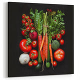 Fruit Art Prints – Vibrant Vegetable & Tomato Wall Decor