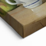 Fruit Paintings – Rustic Apple & Bread Still Life Wall Art