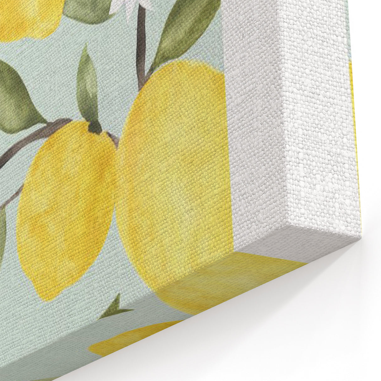 Fruit Canvas Art – Positano Lemon Tree Botanical Print