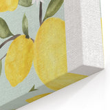 Fruit Canvas Art – Positano Lemon Tree Botanical Print
