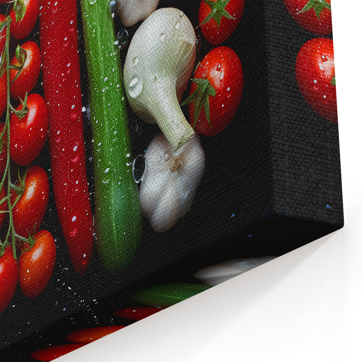 Fruit Wall Decor – Vibrant Fresh Vegetables Food Art Print