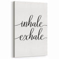 Inhale Exhale - Summer Wall Art for Mindful & Modern Décor