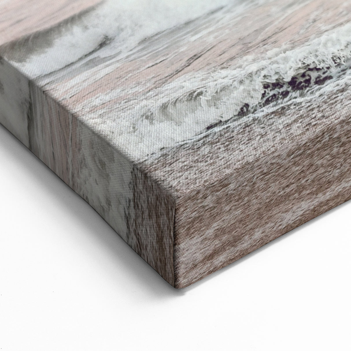 Pastel Ocean Waves - Summer Wall Art for Coastal Serenity