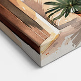 Mexican Fiesta Wall Art - Colorful Street Scene with Papel Picado