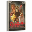 Retro Friday the 13th Poster Art - Vintage Horror Movie Prints