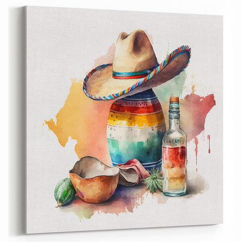Sombrero & Tequila Cinco de Mayo Decor - Cinco de Mayo Decorations