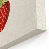 Vintage Strawberry Botanical Print – Classic Fruit Wall Art