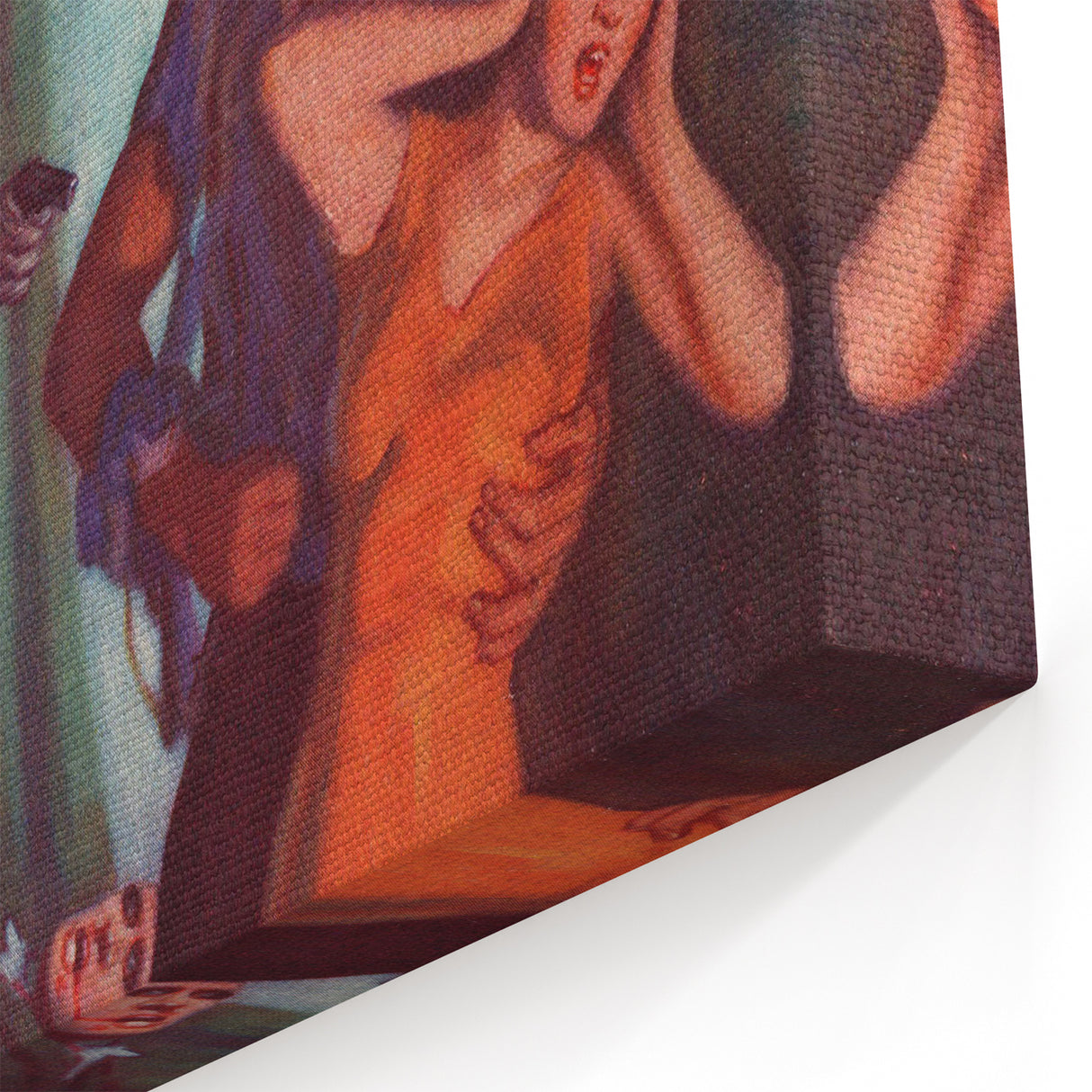 Dime Mystery Magazine Cover Art – Retro Horror Mystery Wall Decor