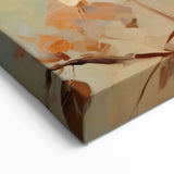 Autumn Bird on Branch - Fall Wall Art Canvas Print