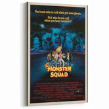 Retro Monster Squad Poster Art - Vintage 80s Horror Comedy Movie Prints