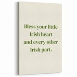 Irish Blessing St. Patrick's Day Wall Art - Celtic Home Decor