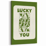 Lucky You Shamrock Wall Art - Celtic Irish Wall Art Decorations