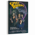Retro Wall Art - Space Raiders Movie Poster - 80s Sci-Fi Vintage Prints