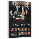 1990s Vintage Movie Poster – Classic 90s Film Art of 12 Angry Men