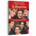 Retro Wall Art - St. Elmo's Fire Movie Poster - 80s Vintage Art Prints