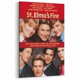 Retro Wall Art - St. Elmo's Fire Movie Poster - 80s Vintage Art Prints
