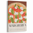 Margherita Pizza Wall Art - Kitchen Wall Art Food Wall Art