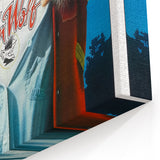Retro Wall Art - Teen Wolf Movie Poster - 80s Vintage Art Prints