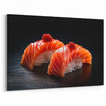 Salmon Nigiri Dishes Wall Art - Dining Room Wall Art Kitchen Decor