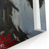 Retro Wall Art - Texas Chainsaw Massacre Part 2 Poster - 80s Horror Art