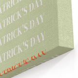 St. Patrick’s Day Wall Art - Minimalist Irish Typography Print
