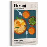 Biryani Dish Wall Art - Kitchen Wall Art Dining Room Decor