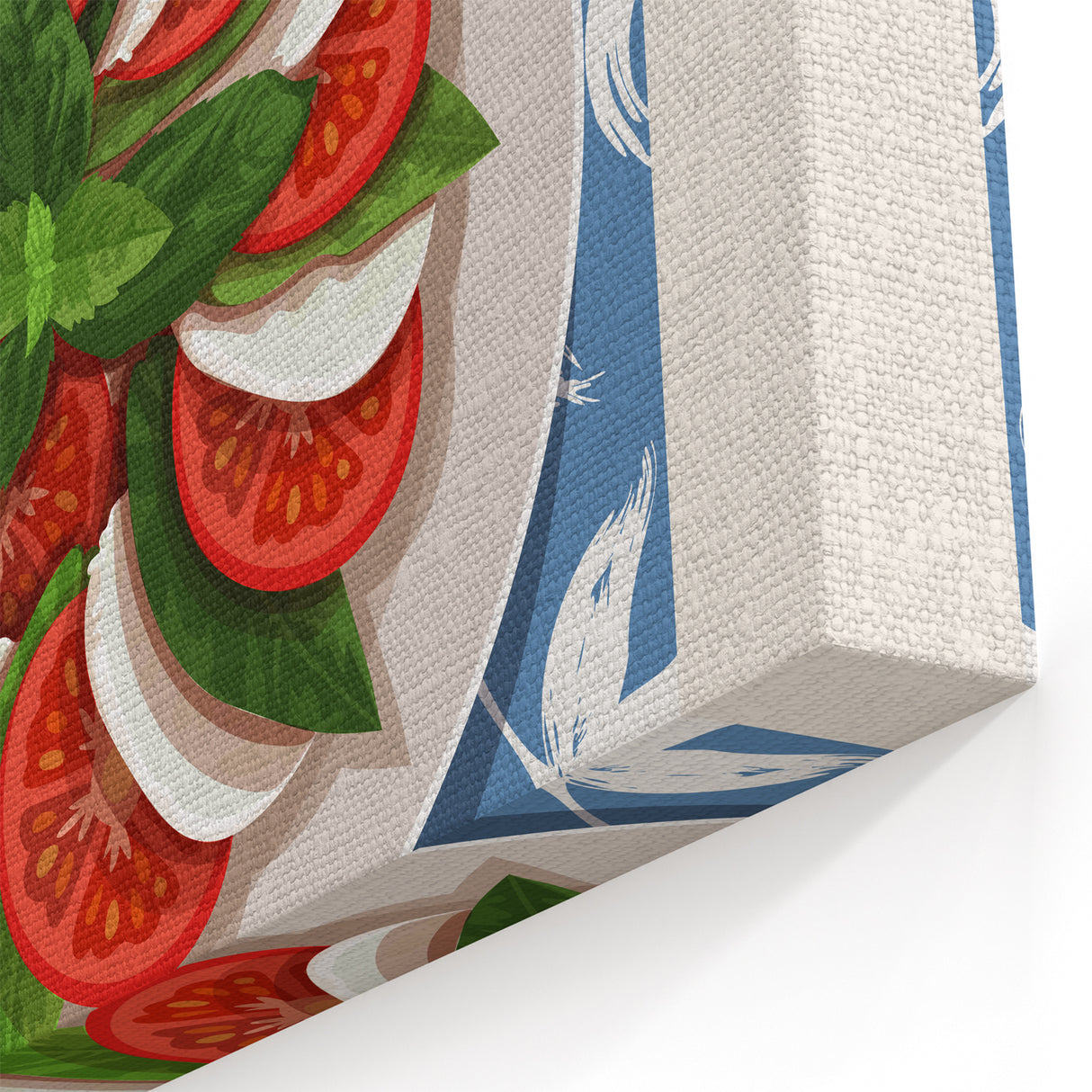 Caprese Salad Wall Art - Kitchen Wall Art Dining Room Decor