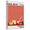 Dim Sum Dishes Wall Art - Kitchen Wall Art Dining Room Decor