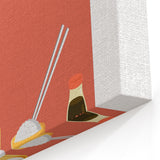 Dim Sum Dishes Wall Art - Kitchen Wall Art Dining Room Decor