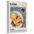 French Crêpes Wall Art - Kitchen Wall Art Dining Room Decor