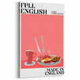 Full English Breakfast Wall Art - Kitchen Wall Art Dining Decor