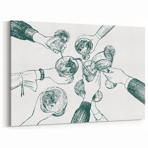 St. Patrick’s Day Bar Art - Irish Cocktail Wall Print