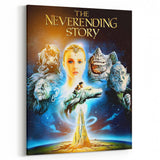 Retro Wall Art - The Neverending Story Movie Poster - 80s Fantasy Art