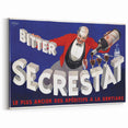 Vintage Secrestat Bitter Poster – Retro French Advertising Wall Art