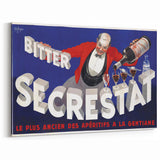 Vintage Secrestat Bitter Poster – Retro French Advertising Wall Art