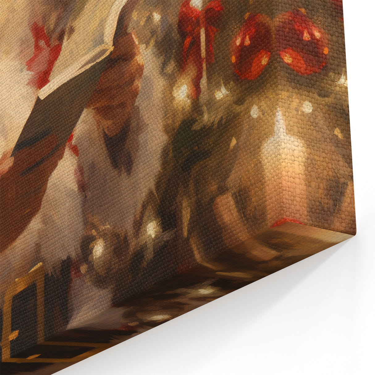 Santa’s Cozy Christmas Night – Classic Christmas Wall Decorations