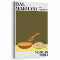 Dal Makhani Dishes Wall Art - Kitchen & Dining Room Decor Print