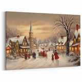 Vintage Christmas Village – Classic Christmas Wall Hangings