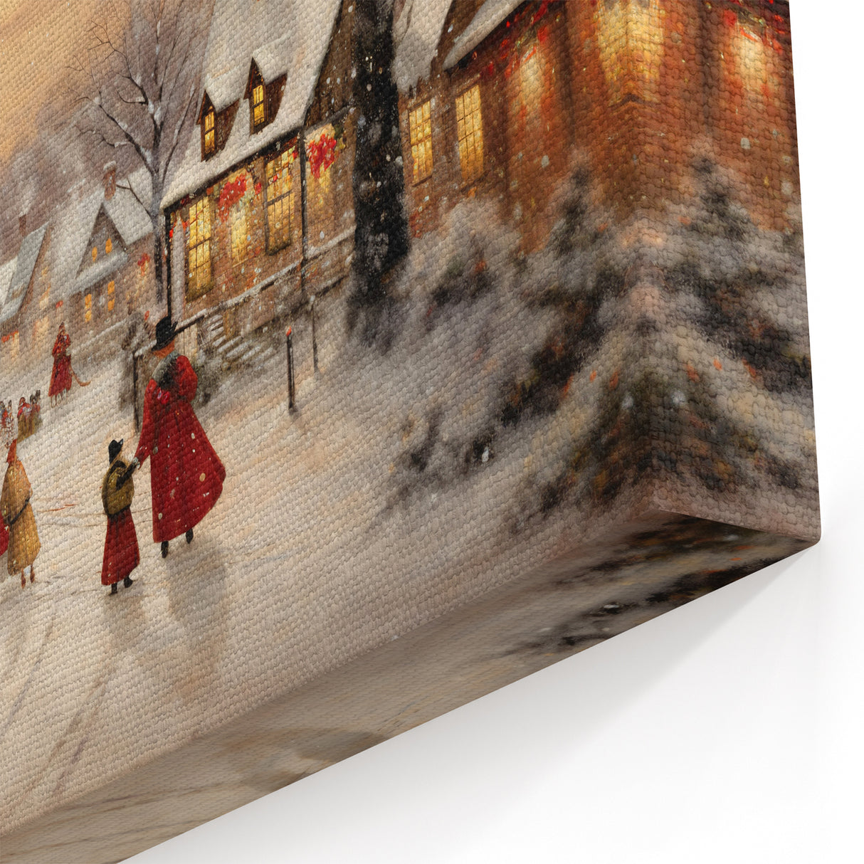 Vintage Christmas Village – Classic Christmas Wall Hangings