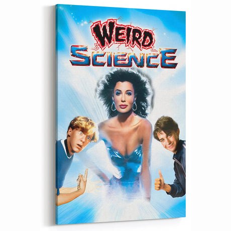 Retro Wall Art - Weird Science Movie Poster - 80s Art Prints