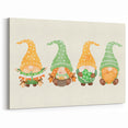 St. Patrick’s Day Gnomes - Irish Shamrock Wall Art