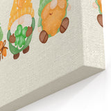 St. Patrick’s Day Gnomes - Irish Shamrock Wall Art