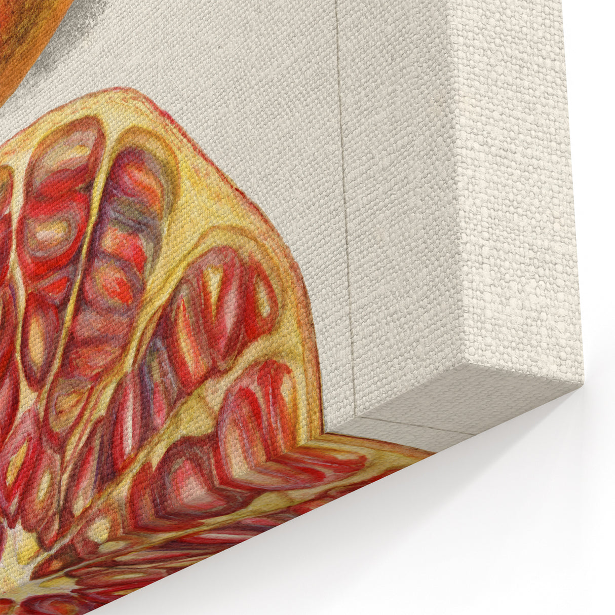 Pomegranate Fruits Wall Art – Fruit Art Prints for Kitchen Decor