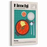 Kimchi Jjigae Dishes Wall Art - Korean Kitchen & Dining Room Decor