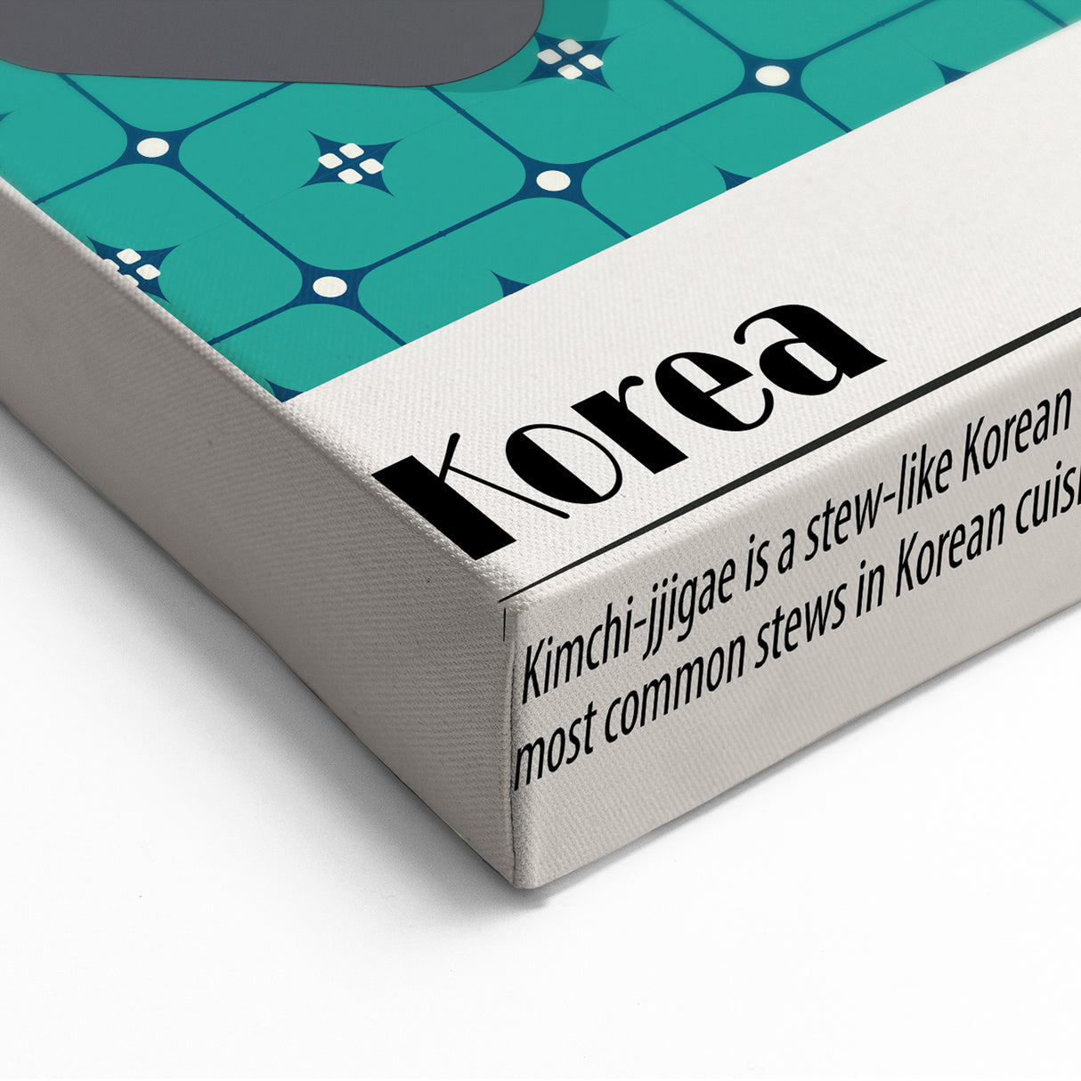 Kimchi Jjigae Dishes Wall Art - Korean Kitchen & Dining Room Decor