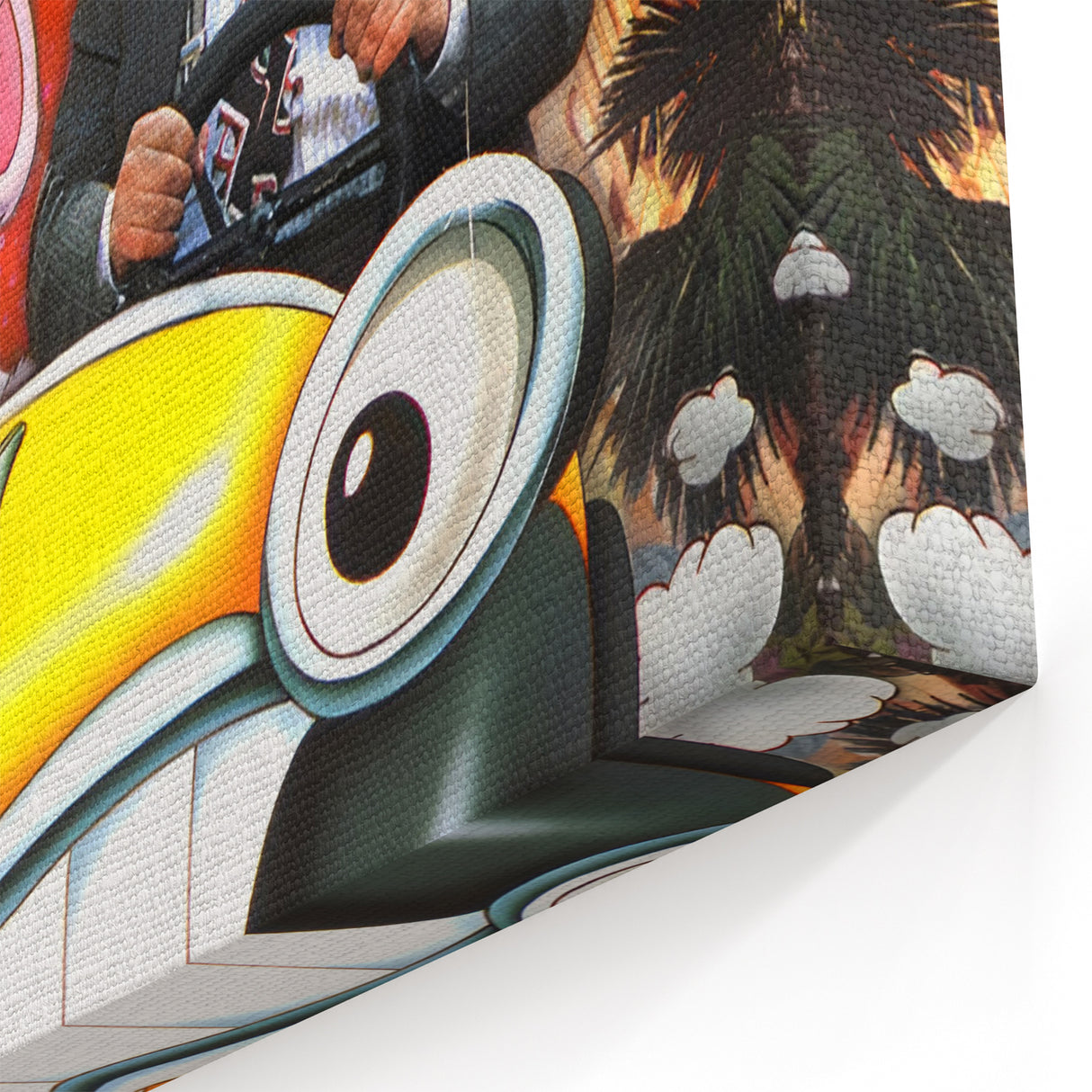 Classic Movie Art – Who Framed Roger Rabbit Poster – Retro 80s Wall Decor