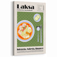 Laksa Dishes Wall Art - Southeast Asian Kitchen & Dining Decor